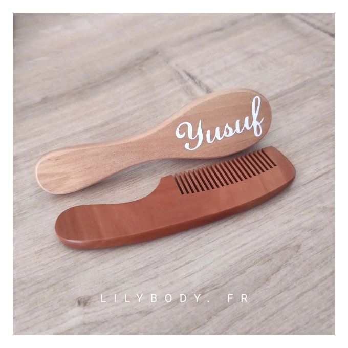 Lot brosse/ peigne bébé